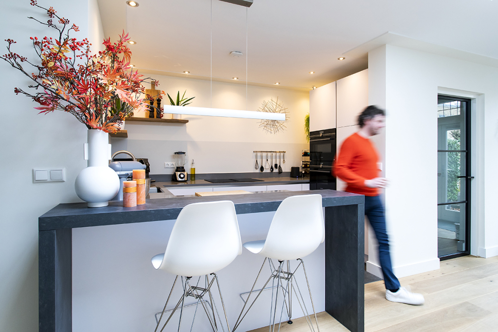 industriële keuken van Axel en Daisy