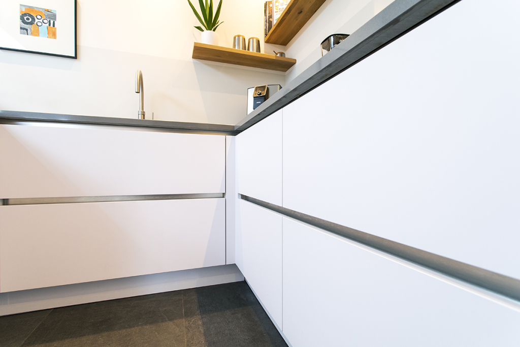 industriële keuken van Axel en Daisy